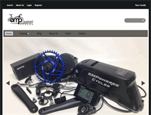 Tablet Screenshot of empoweredcycles.com